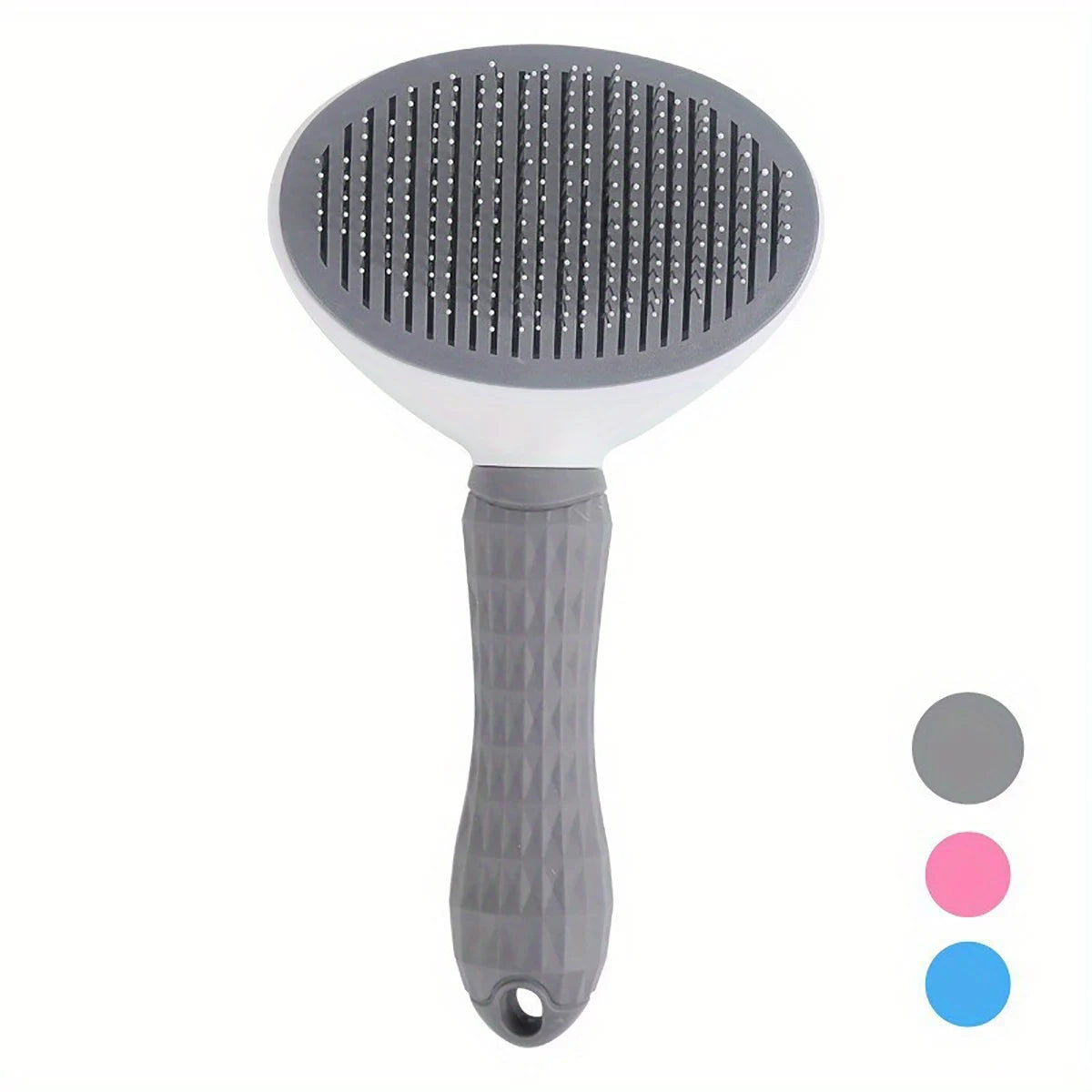 Self-cleaning brush for removing pet hair, pet hair removal comb for dogs and cats,