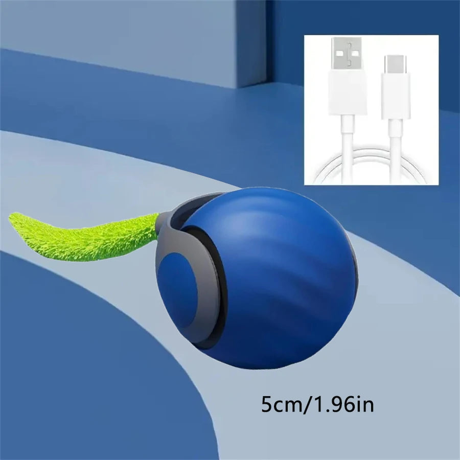 Balle Interactive USB pour Chat