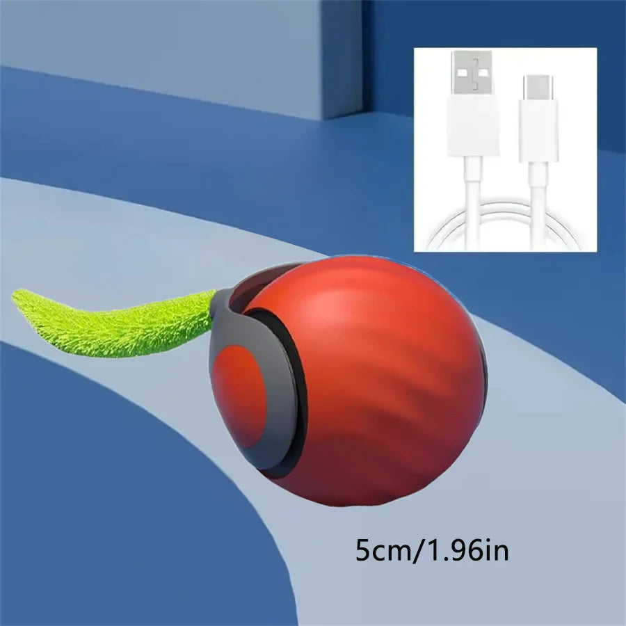 Balle Interactive USB pour Chat