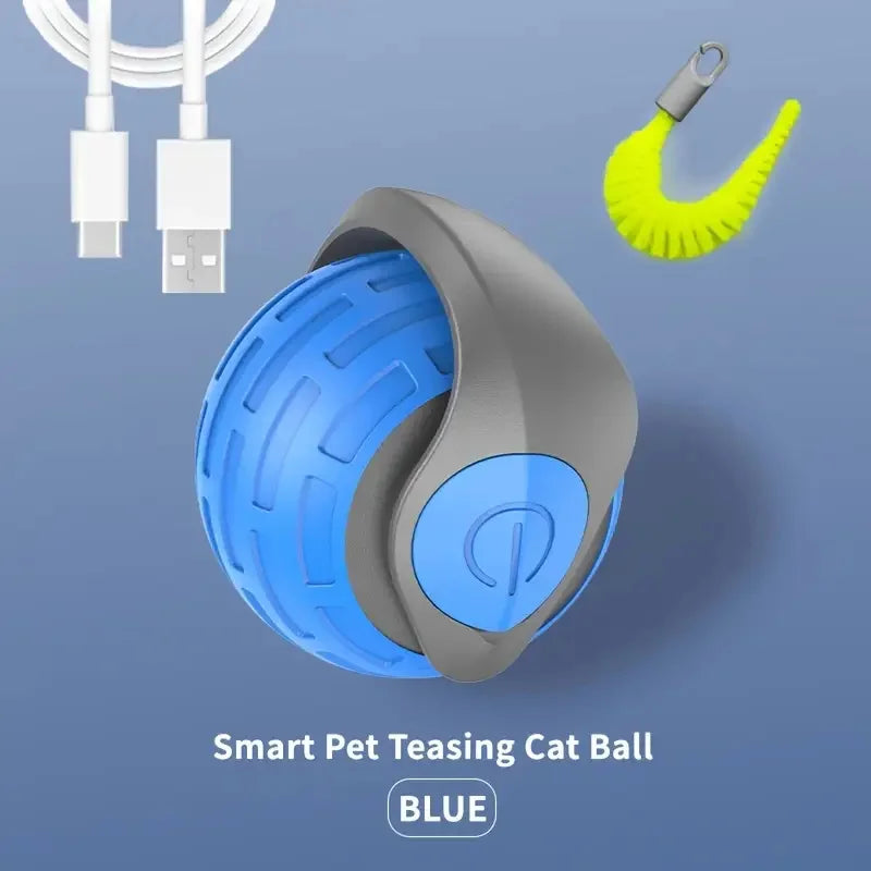 Balle Interactive USB pour Chat