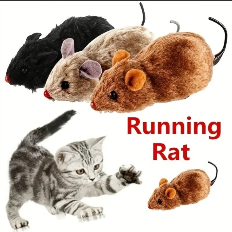 Souris en peluche réaliste et amusante, jouet pour chats, chiens, queue de souris, animaux de compagnie, enfants, couleur aléatoire, 1 pièce