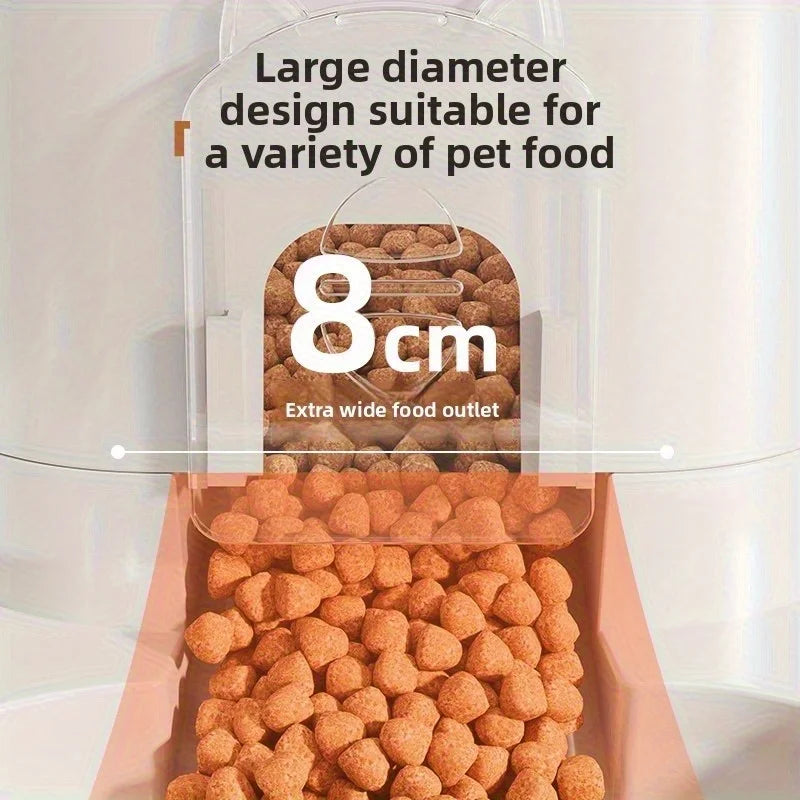 Distributeur automatique de nourriture et d'eau 2 en 1 pour chats et chiens, bol à nourriture, dispositif d'alimentation et d'hydratation, fournitures durables pour animaux de compagnie
