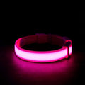 Nylon LED Flashing Dog Leash, Night Safety Glow in the Dark Pet Dog Collar Structural Ent Shoous